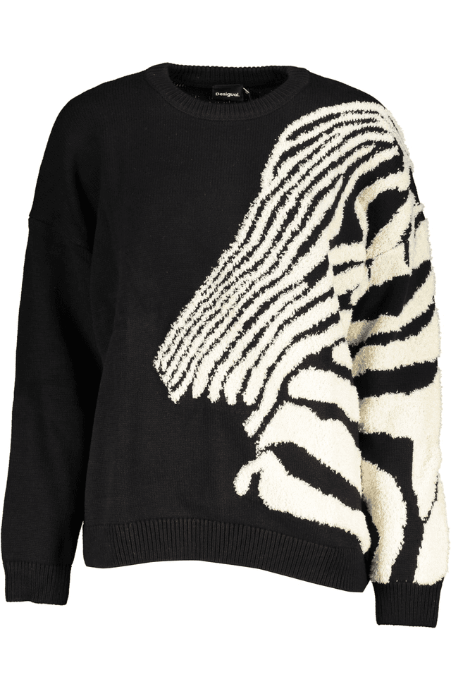 5540DESIGUAL MAGLIA DONNA NERO