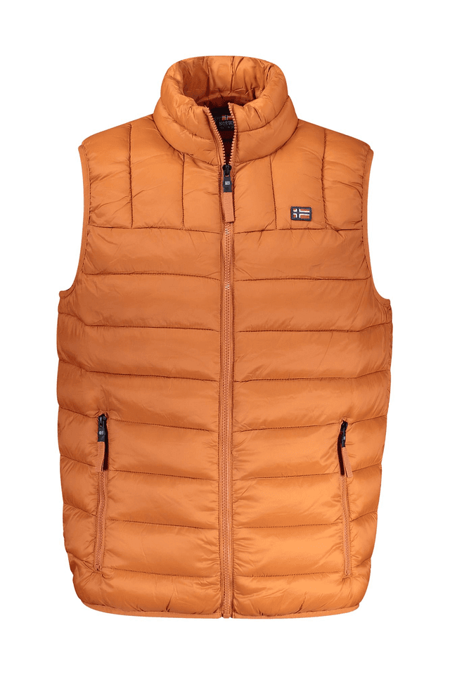 10490NORWAY 1963 SMANICATO UOMO ARANCIO