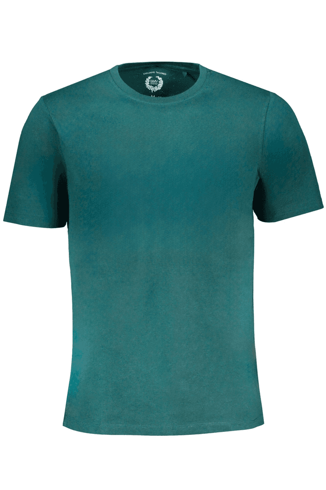 9556GIAN MARCO VENTURI T-SHIRT MANICHE CORTE UOMO VERDE