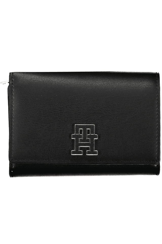 6460TOMMY HILFIGER PORTAFOGLIO DONNA NERO