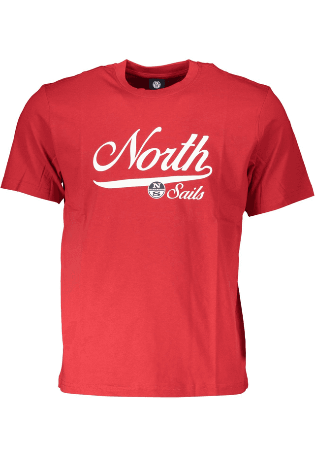 7500NORTH SAILS T-SHIRT MANICHE CORTE UOMO ROSSO
