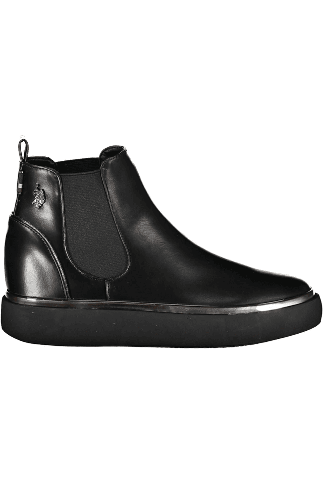 3693U.S. POLO   BEST PRICE CALZATURA STIVALE DONNA NERO