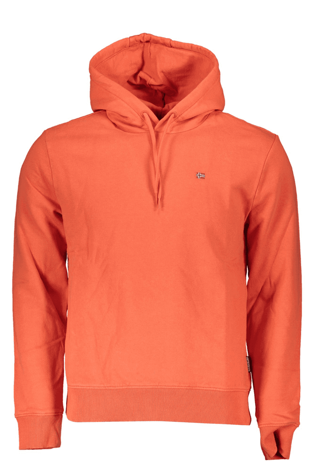 5771NAPAPIJRI FELPA SENZA ZIP UOMO ROSSO