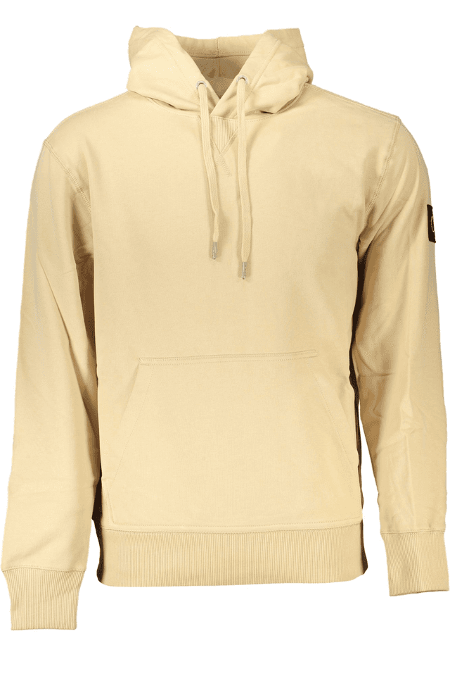 7070CALVIN KLEIN FELPA SENZA ZIP UOMO BEIGE