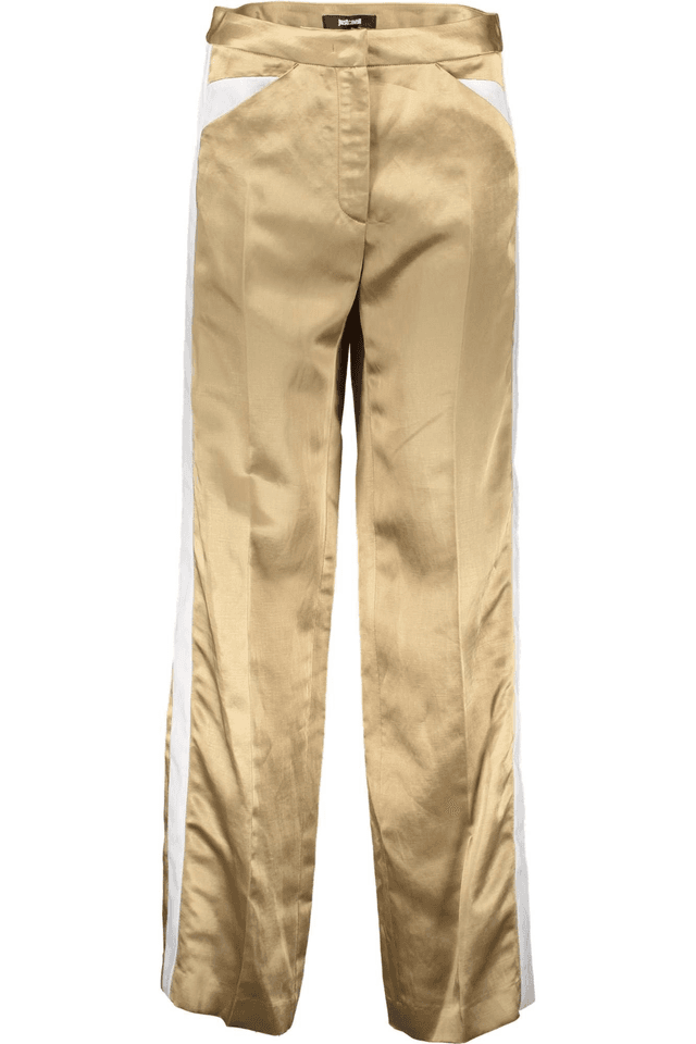 946JUST CAVALLI PANTALONE DONNA ORO