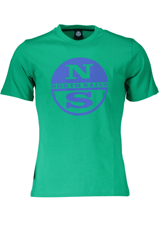 2859NORTH SAILS T-SHIRT MANICHE CORTE UOMO VERDE