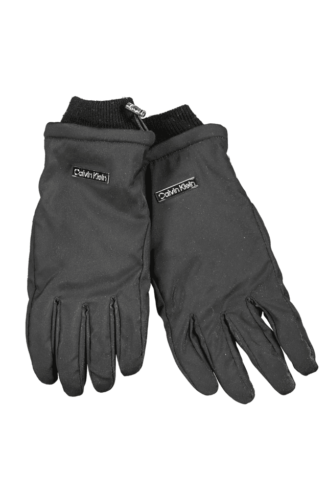 2267CALVIN KLEIN GUANTI UOMO NERO