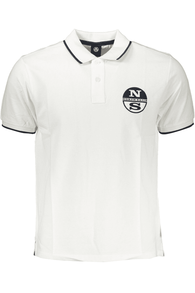 7147NORTH SAILS POLO MANICHE CORTE UOMO BIANCO