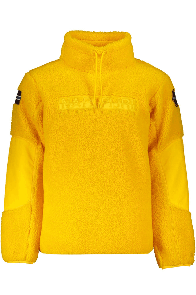 4317NAPAPIJRI FELPA SENZA ZIP UOMO GIALLO