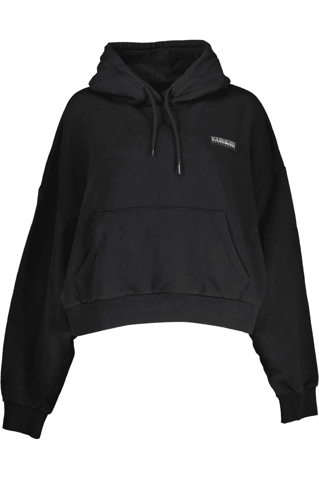 7772NAPAPIJRI FELPA SENZA ZIP DONNA NERO