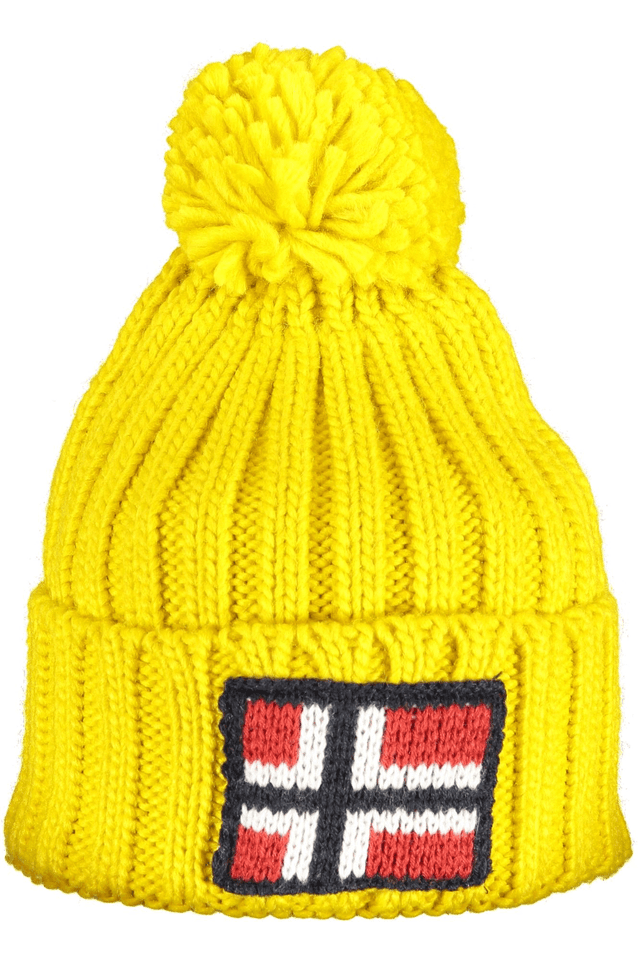 5896NORWAY 1963 BERRETTO UOMO GIALLO