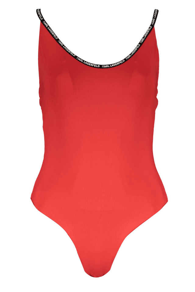 1363KARL LAGERFELD COSTUME INTERO DONNA ROSSO