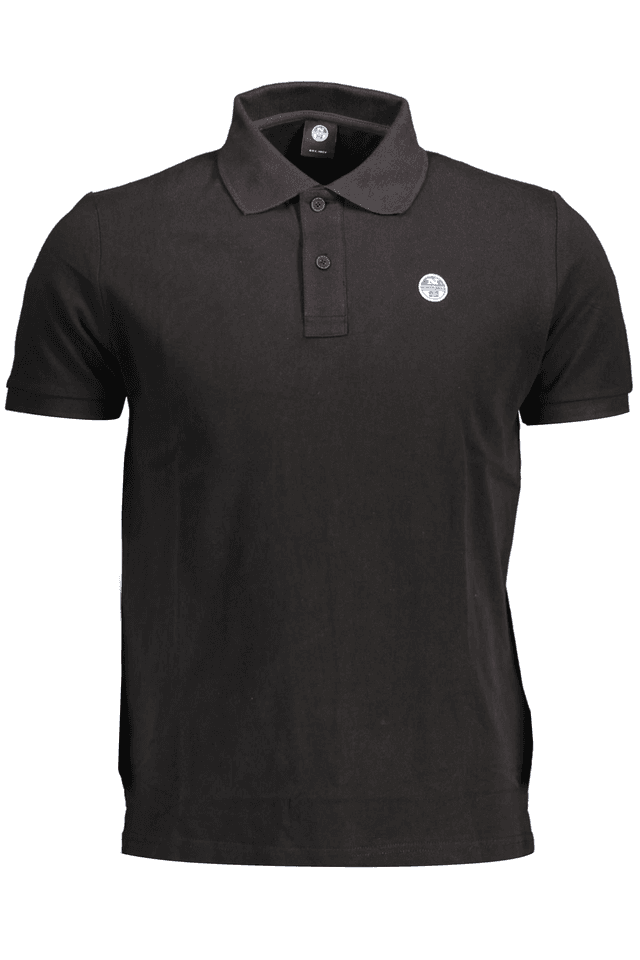 1671NORTH SAILS POLO MANICHE CORTE UOMO NERO