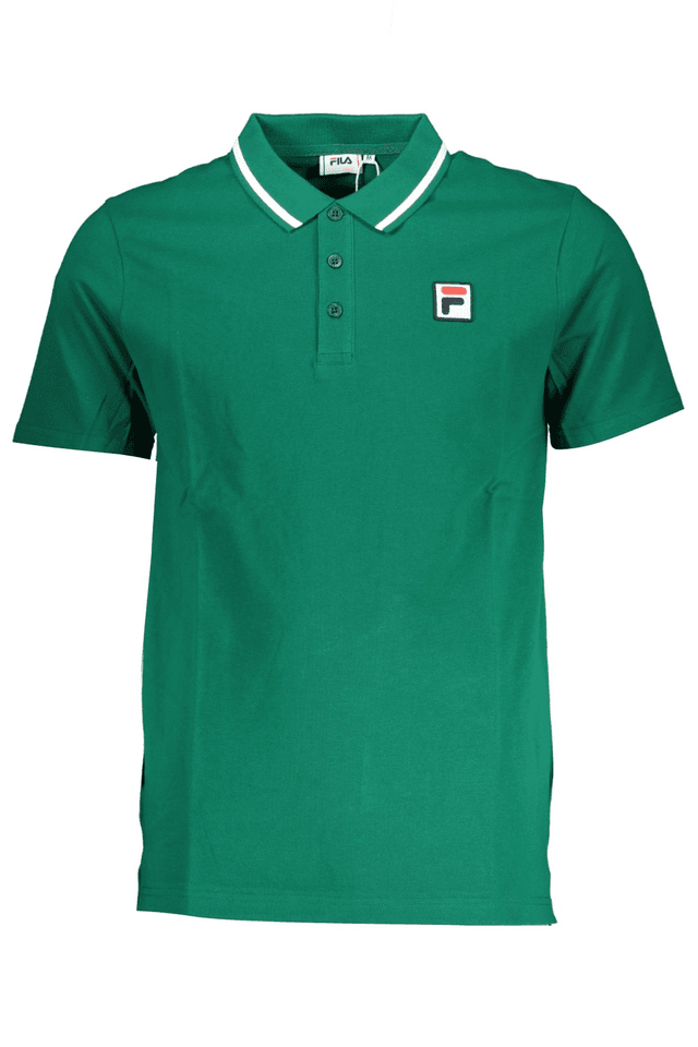 7921FILA POLO MANICHE CORTE UOMO VERDE