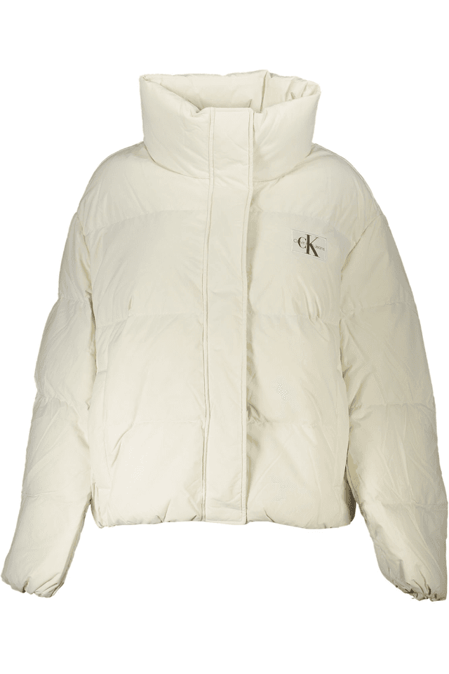 5684CALVIN KLEIN GIUBBOTTO DONNA BIANCO