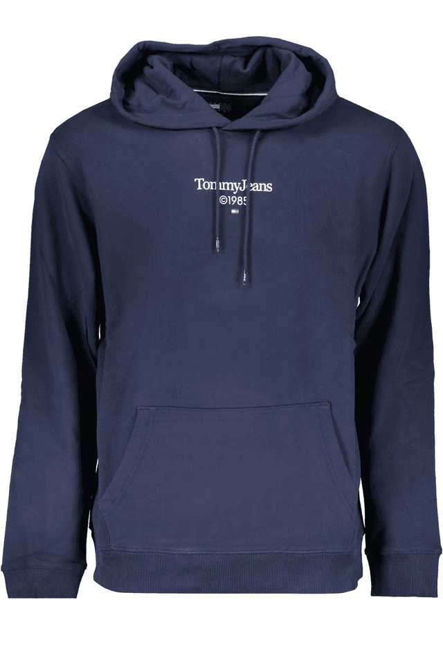 9389TOMMY HILFIGER FELPA SENZA ZIP UOMO BLU