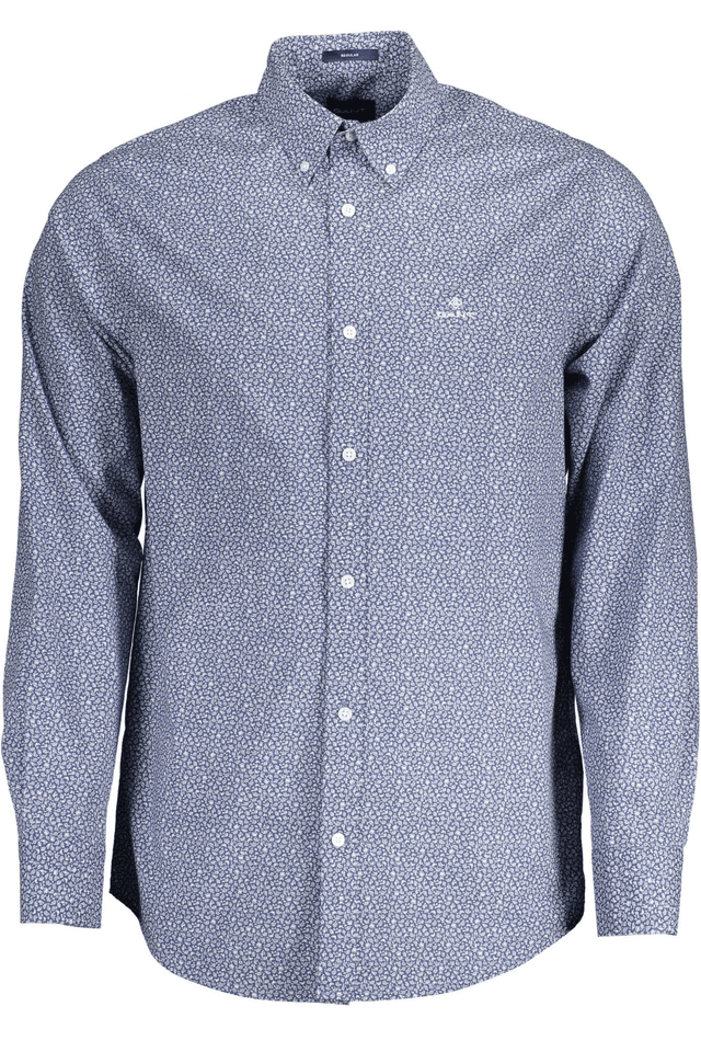 240GANT CAMICIA MANICHE LUNGHE UOMO BLU