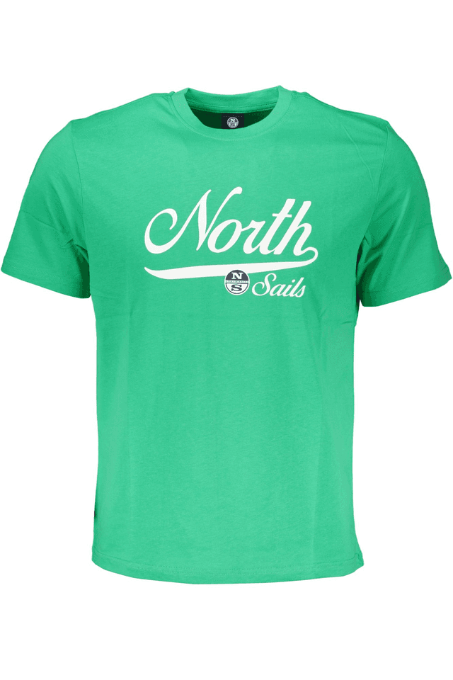 7136NORTH SAILS T-SHIRT MANICHE CORTE UOMO VERDE