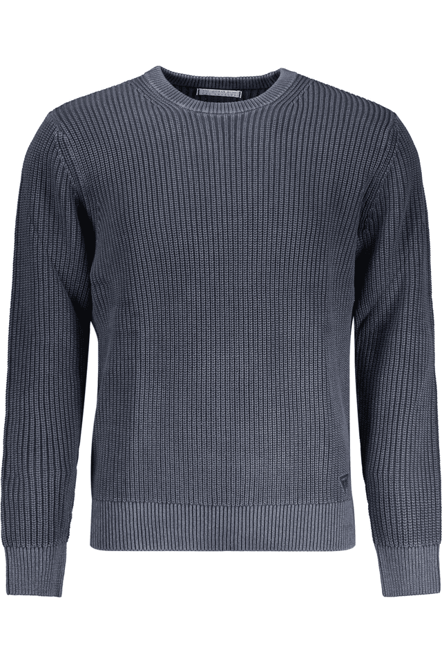 10321GUESS JEANS MAGLIA UOMO BLU