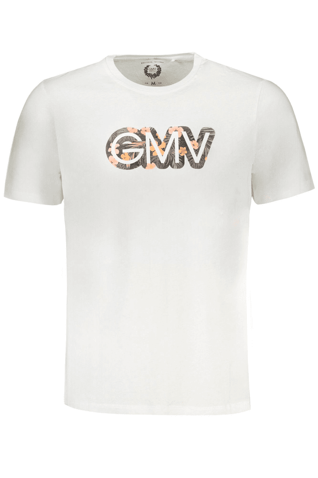 9621GIAN MARCO VENTURI T-SHIRT MANICHE CORTE UOMO BIANCO