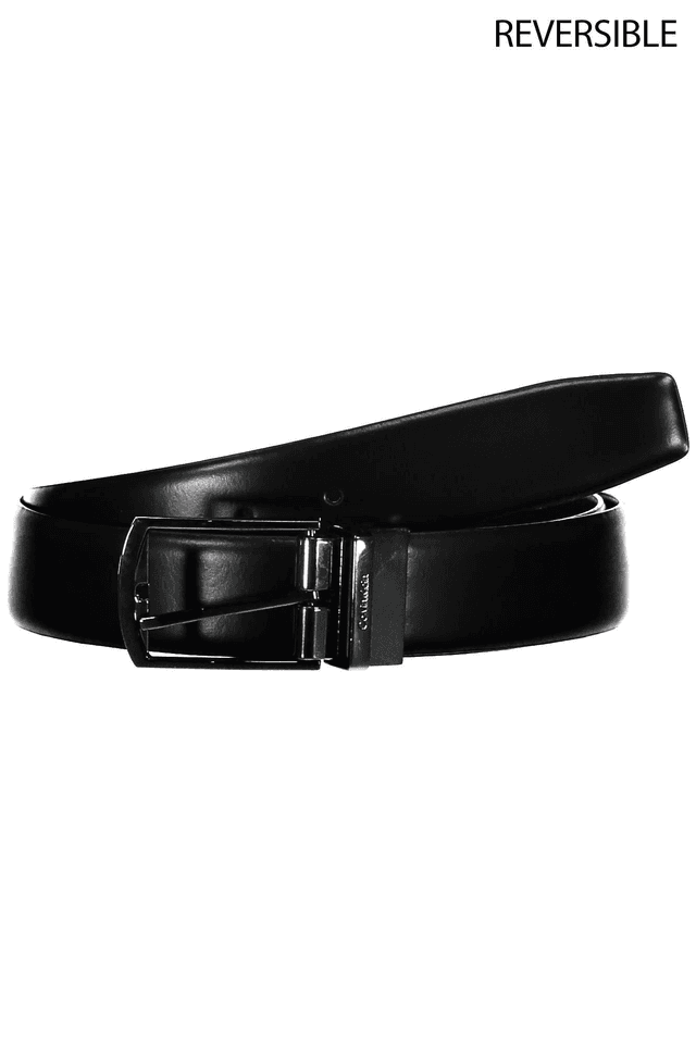 3214CALVIN KLEIN CINTURA IN PELLE UOMO NERO