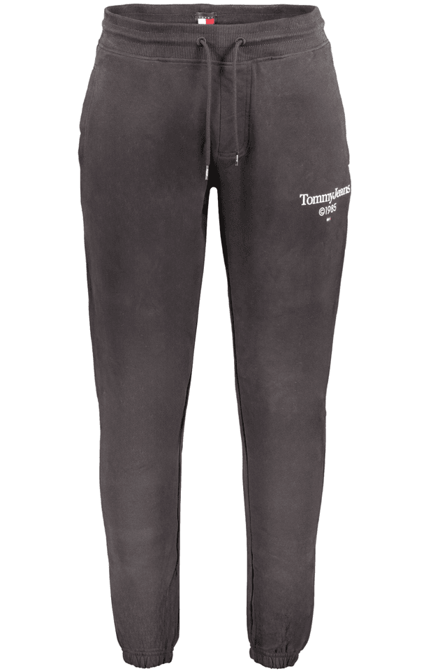 9147TOMMY HILFIGER PANTALONE UOMO NERO