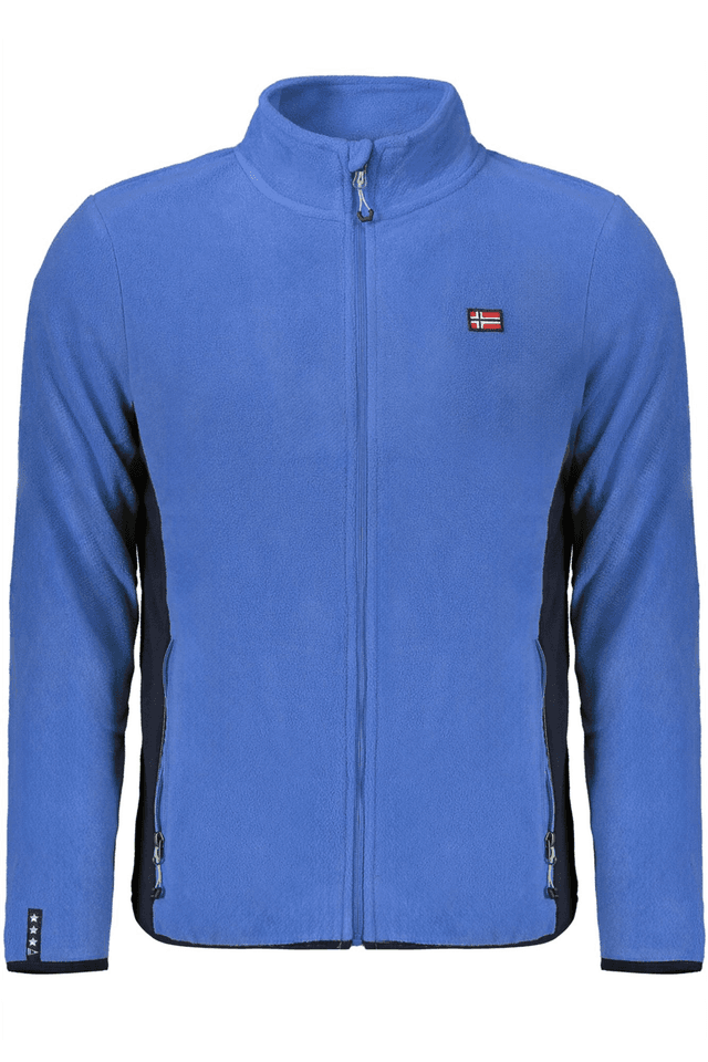10205NORWAY 1963 FELPA CON ZIP UOMO BLU