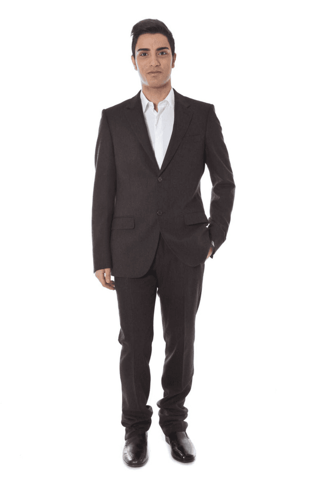 420CALVIN KLEIN ABITO CLASSICO UOMO MARRONE