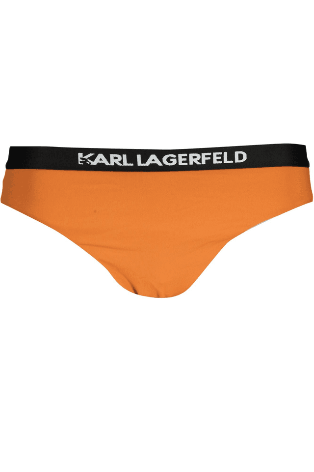 2956KARL LAGERFELD BEACHWEAR COSTUME PARTE SOTTO DONNA ARANCIO