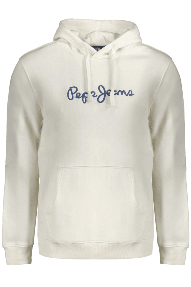 10156PEPE JEANS FELPA SENZA ZIP UOMO BIANCO