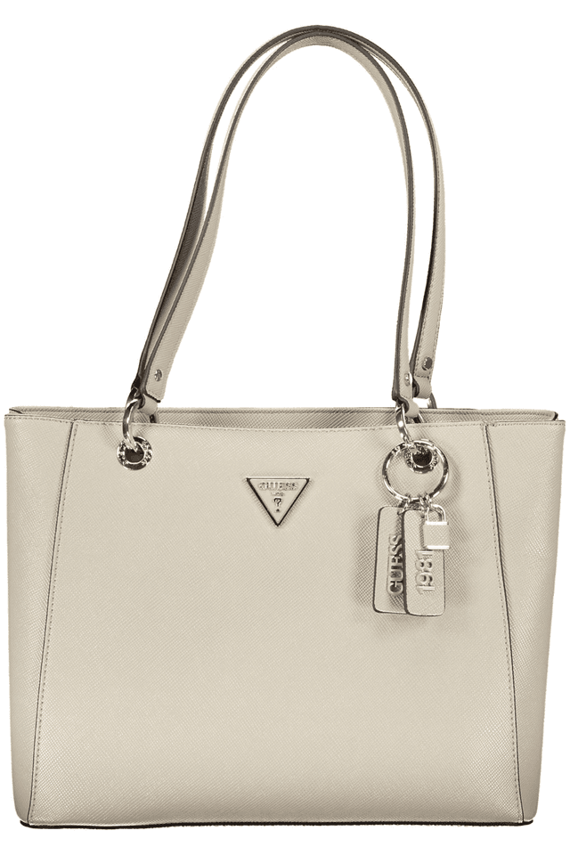 6857GUESS JEANS BORSA DONNA BEIGE