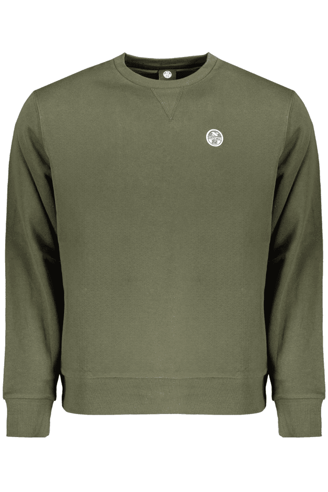 10050NORTH SAILS FELPA SENZA ZIP UOMO VERDE