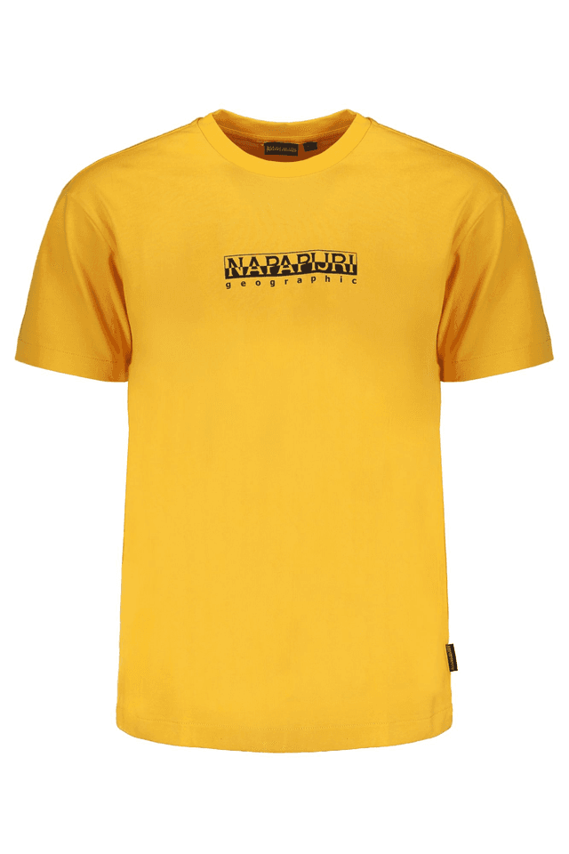 8450NAPAPIJRI T-SHIRT MANICHE CORTE UOMO ARANCIO