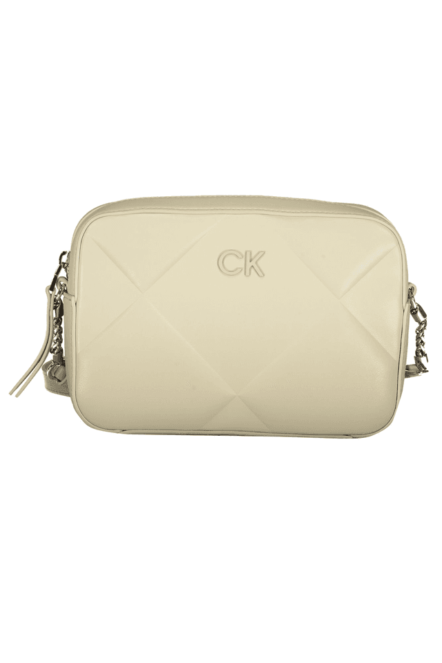 9330CALVIN KLEIN BORSA DONNA BEIGE