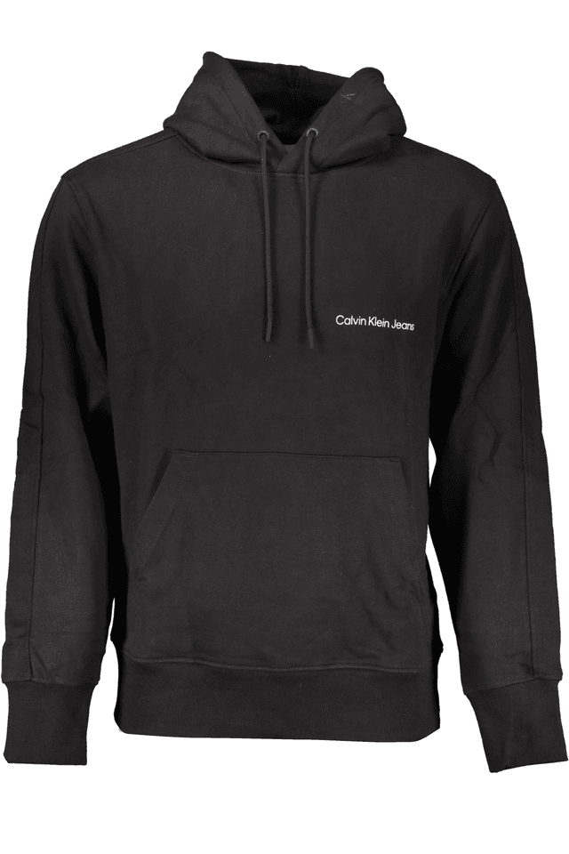7085CALVIN KLEIN FELPA SENZA ZIP UOMO NERO