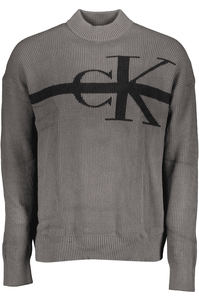 2581CALVIN KLEIN MAGLIA UOMO GRIGIO