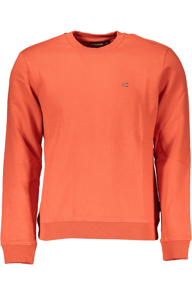 5728NAPAPIJRI FELPA SENZA ZIP UOMO ROSSO