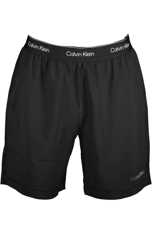 6984CALVIN KLEIN PANTALONE SHORT UOMO NERO