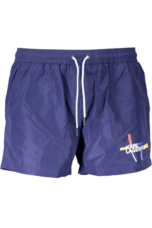 231KARL LAGERFELD BEACHWEAR COSTUME PARTE SOTTO UOMO BLU