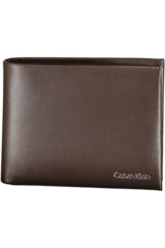 6235CALVIN KLEIN PORTAFOGLIO UOMO MARRONE