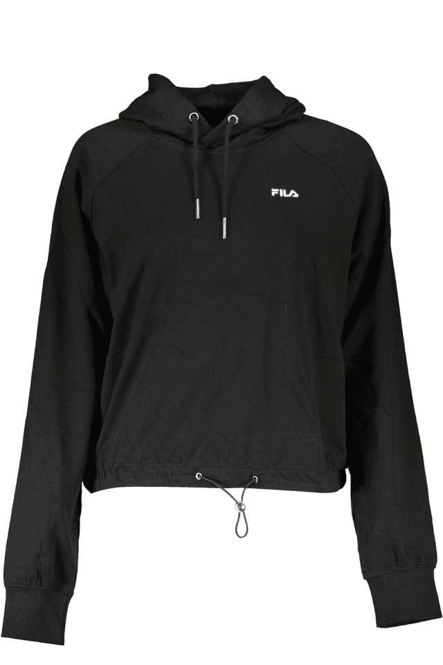 3481FILA FELPA SENZA ZIP DONNA NERO