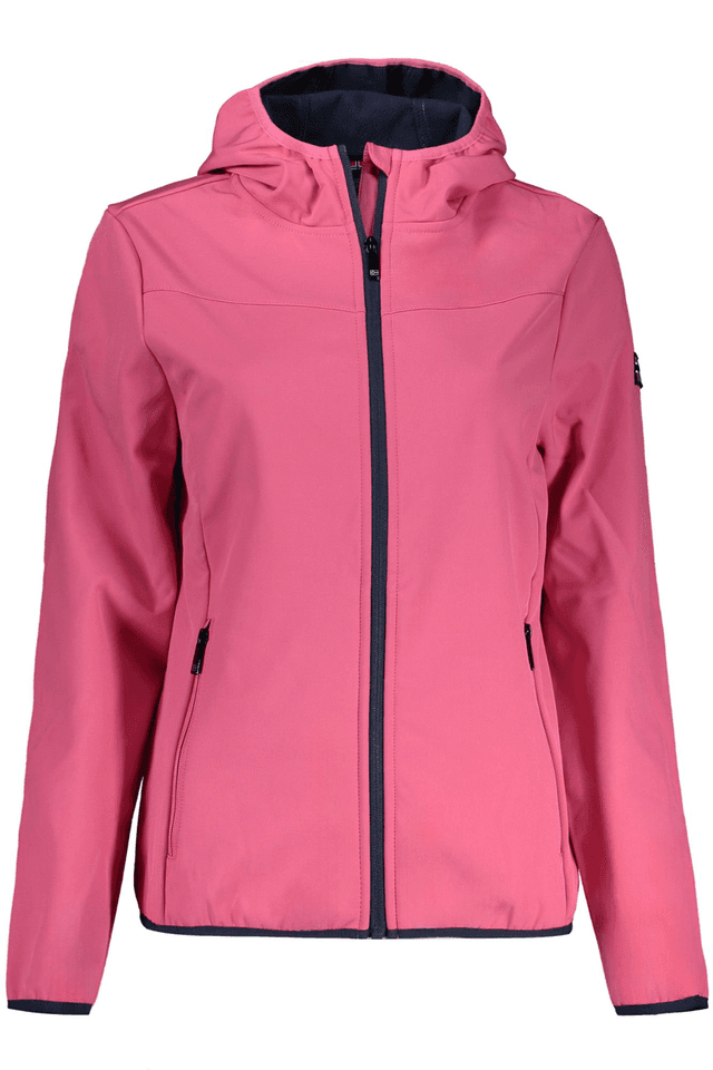 10313NORWAY 1963 GIACCA SPORTIVA DONNA ROSA