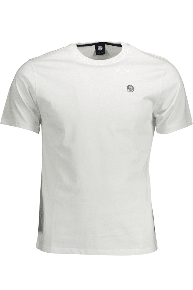 1408NORTH SAILS T-SHIRT MANICHE CORTE UOMO BIANCO