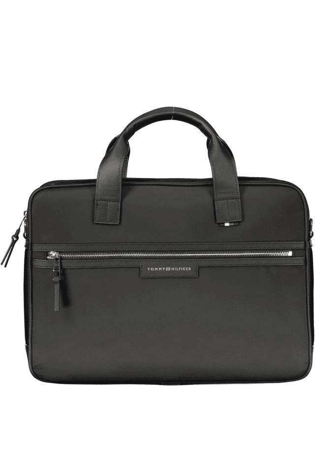 6359TOMMY HILFIGER CARTELLA UOMO NERO