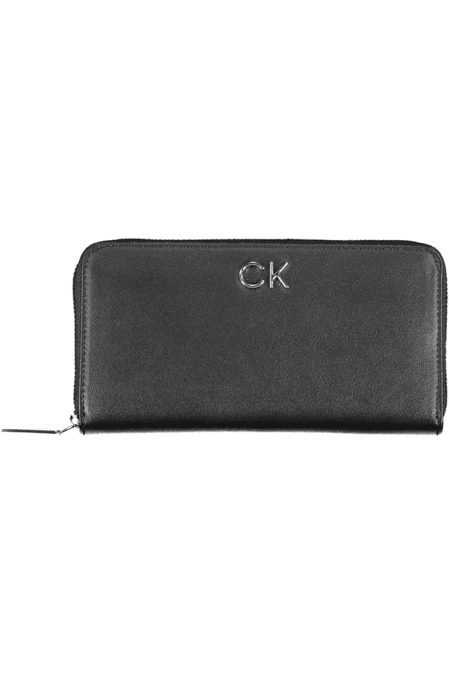 1395CALVIN KLEIN PORTAFOGLIO DONNA NERO