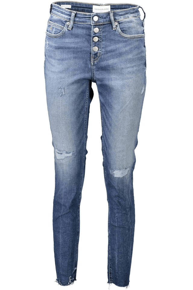 327CALVIN KLEIN JEANS DENIM DONNA BLU