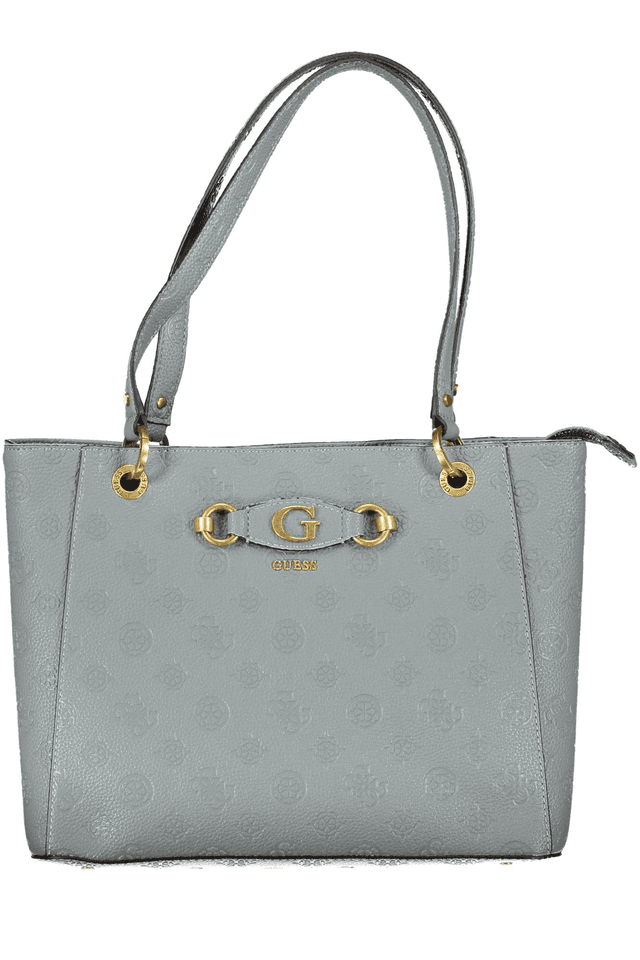 6867GUESS JEANS BORSA DONNA AZZURRO