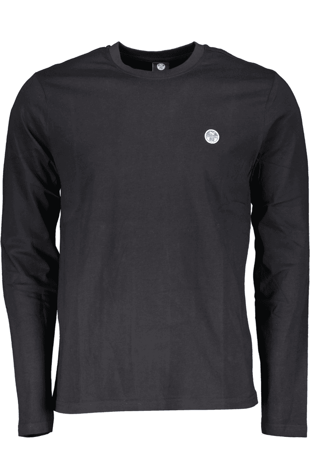 5014NORTH SAILS T-SHIRT MANICHE LUNGHE UOMO NERO