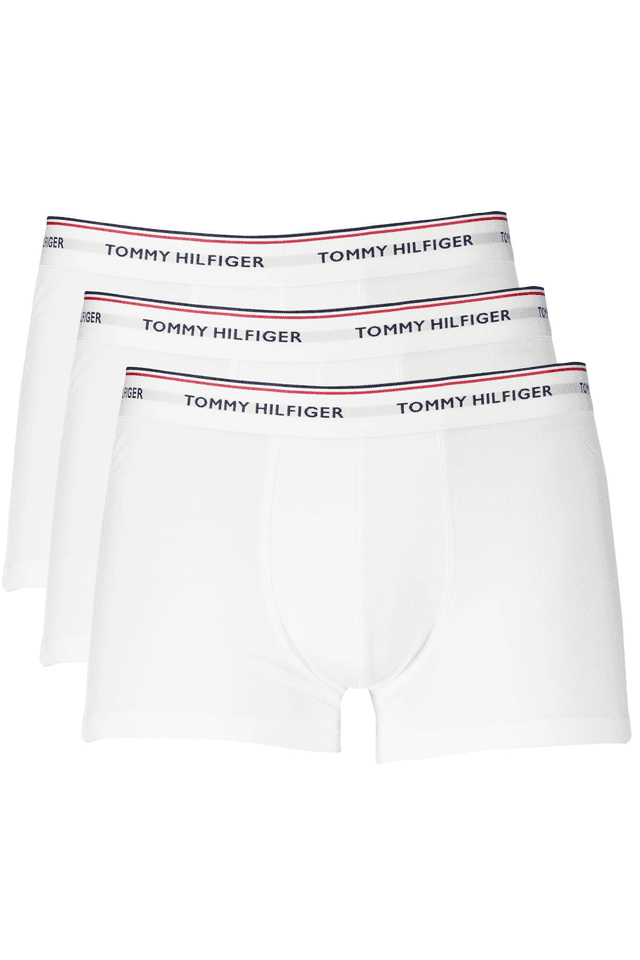 317TOMMY HILFIGER BOXER UOMO BIANCO