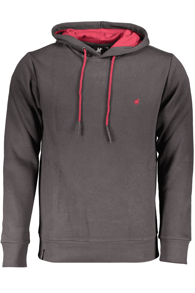 4842U.S. GRAND POLO FELPA SENZA ZIP UOMO GRIGIO